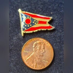 4/$20 - Ohio Flag Hat Tack